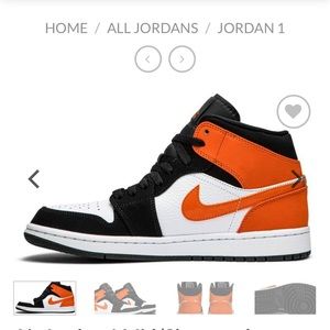 Air Jordan retro 1 size 9 worn once